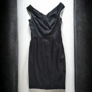 WHBM Shiny Satin Dress Size 4